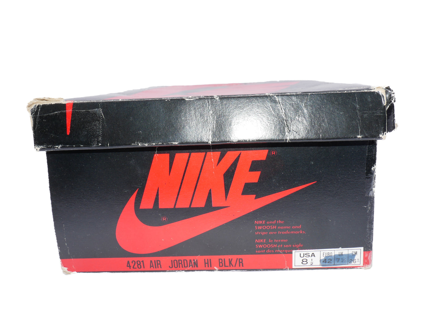 1985 Air Jordan 1 Black/Red