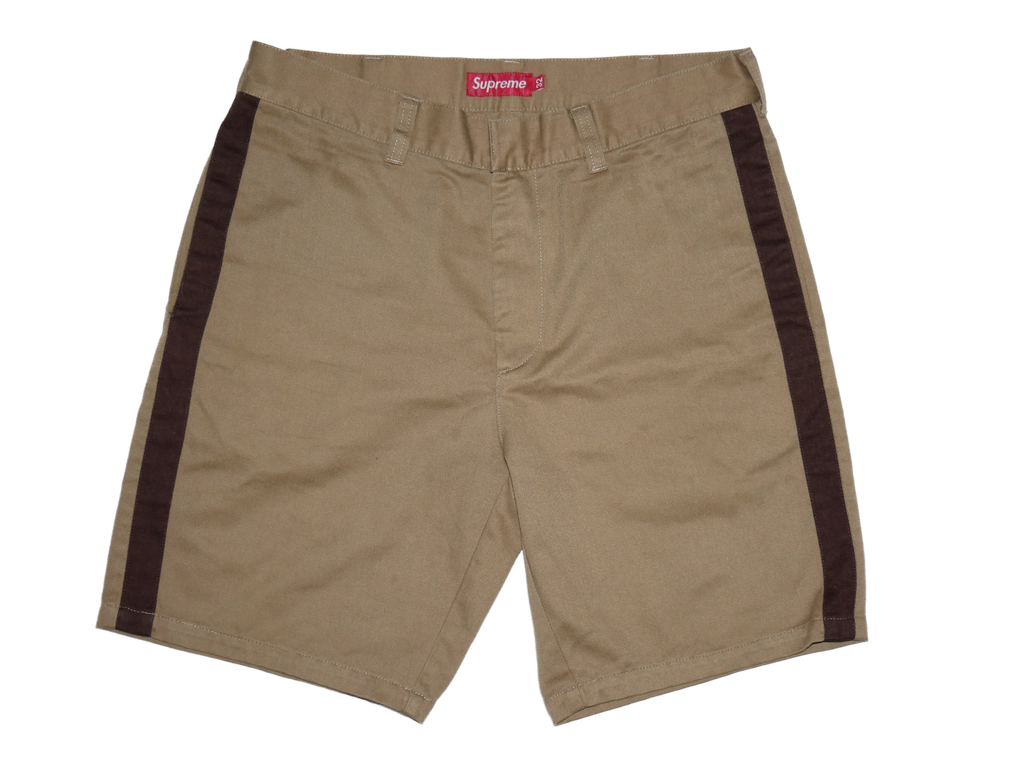 Stripe Panel Work Shorts